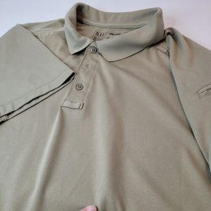 5.11 Tactical series Tan Polo Shirt Men's Size X-Large‎ 3 button Shirt